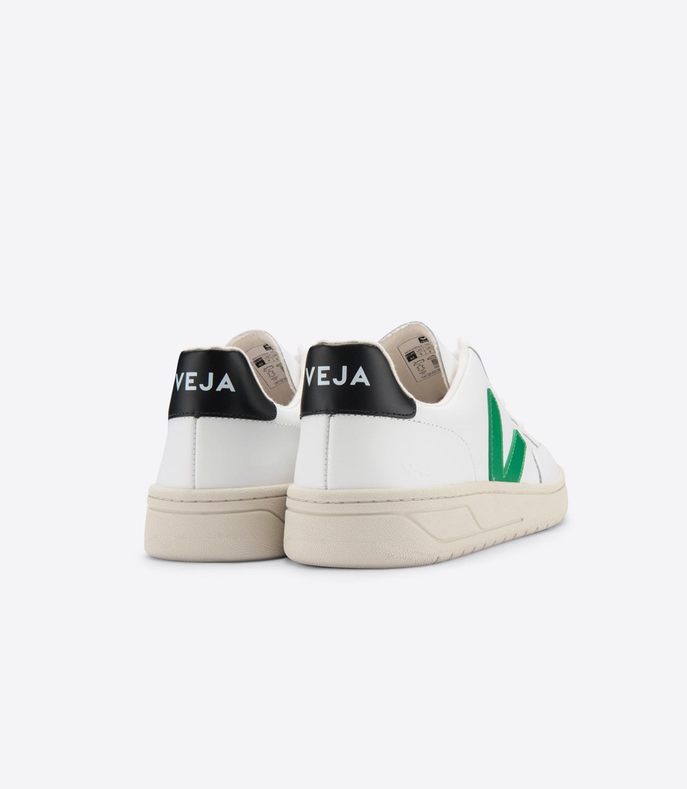 Veja Sneakers Dam - V-12 Läder - Vita - 837902-PUL